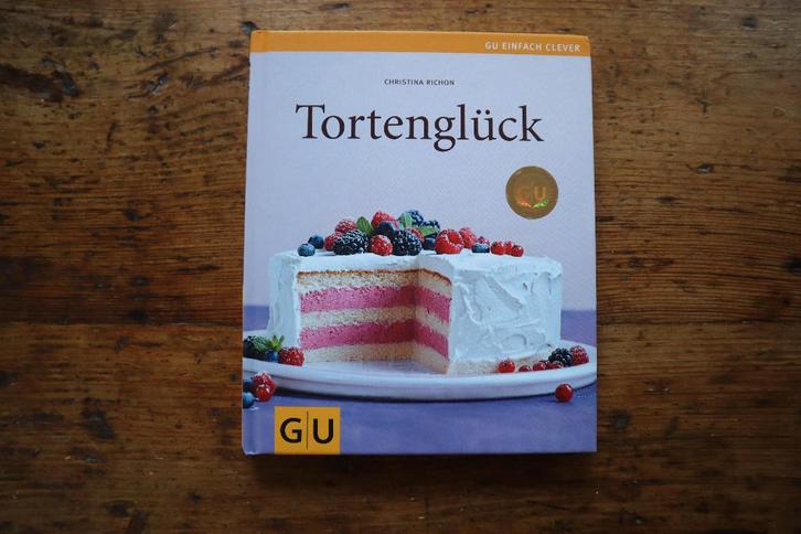 Duits bakboek Tortenglück taartengeluk, Hobby en Vrije tijd, Taarten en Cupcakes maken, Zo goed als nieuw, Boek of Tijdschrift