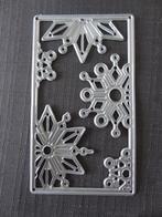 NIEUW! Snij/Embossing Mal IJskristallen >Snelle Verzending!<, Hobby en Vrije tijd, Ophalen of Verzenden, Nieuw, Kerst, Pons of Mal