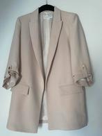 Zara colbert beige met goudkleurige knopen maat XS als nieuw, Ophalen of Verzenden, Zo goed als nieuw, Maat 34 (XS) of kleiner