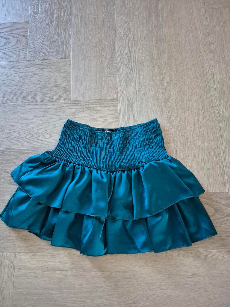 NewCvltr petrol skort maat xs, Blauw, Ophalen of Verzenden, Zo goed als nieuw, Maat 34 (XS) of kleiner