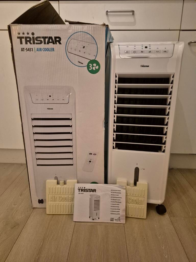 Tristar AT-5451 Air cooler/Luchtkoeler, Witgoed en Apparatuur, Ventilatoren, Ophalen, Zo goed als nieuw, Torenventilator