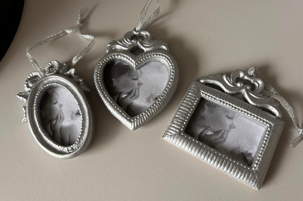 3 mini lijstjes om op te hangen…, Antiek en Kunst, Ophalen of Verzenden