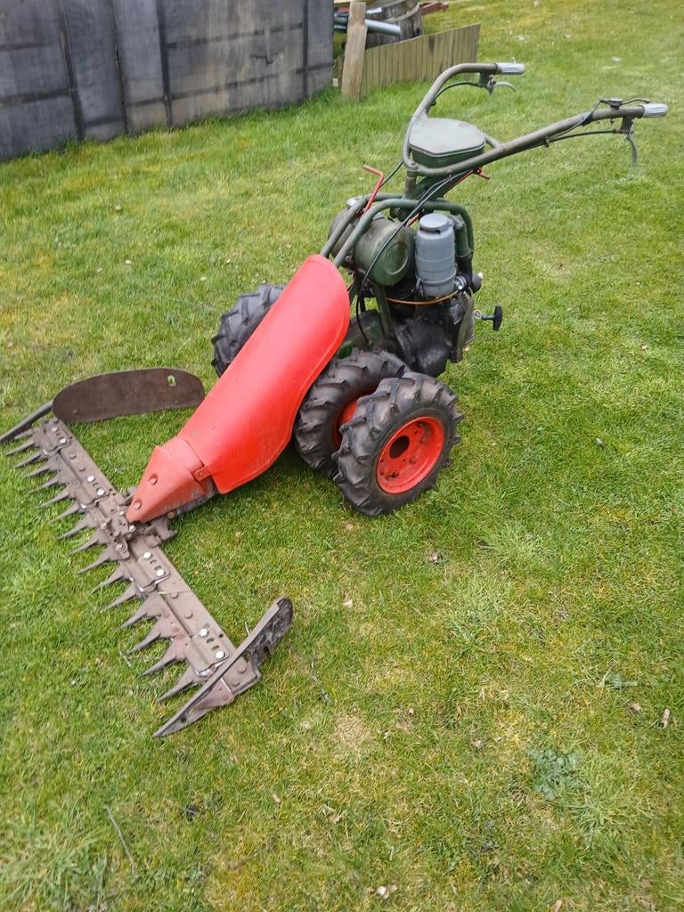 Agria balkmaaier, Tuin en Terras, Grasmaaiers, Ophalen of Verzenden, Gebruikt, 50 cm of meer