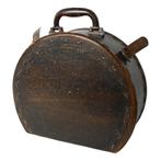 Antieke hoedendoos / reiskoffer – ca. 1920–1940, Ophalen of Verzenden