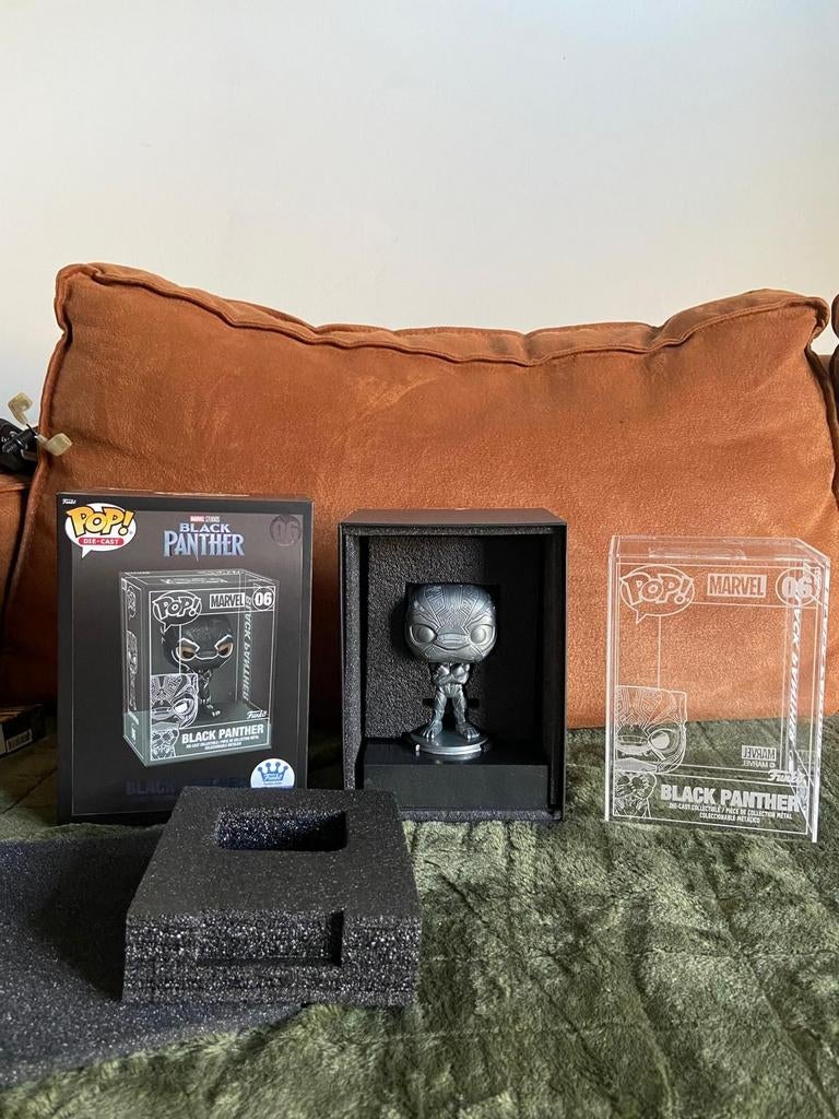 Funko pop Black Panther 06/ Die-cast Collectible/ limited ed, Ophalen of Verzenden, Nieuw