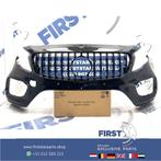 W156 BUMPER + GT GRIL FACELIFT GLA AMG VOORBUMPER ZWART WIT, Gebruikt, -, Voor, Ophalen of Verzenden