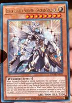 Yu-Gi-Oh! Black Luster Soldier - Sacred Soldier TOCH !, Ophalen of Verzenden, Zo goed als nieuw, Losse kaart