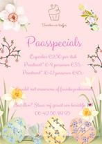 Paascupcakes en Paastaarten, Ophalen