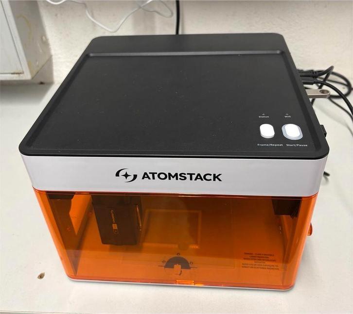 AtomStack P1 Dual laser, Computers en Software, 3D Printers, Zo goed als nieuw, Ophalen of Verzenden