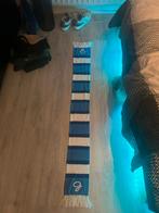 Graafschap Sjaal - Blauw/Wit gestreept, Kleding | Dames, Graafschap, Ophalen of Verzenden, Zo goed als nieuw, Sjaal