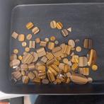 Lot met tijgeroog zegelstenen, Ophalen of Verzenden