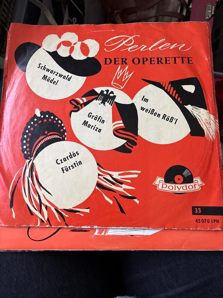 Perlen der Operette - Vintage Vinyl LP Polydor 33, Gebruikt, Overige typen, Ophalen of Verzenden, 12 inch