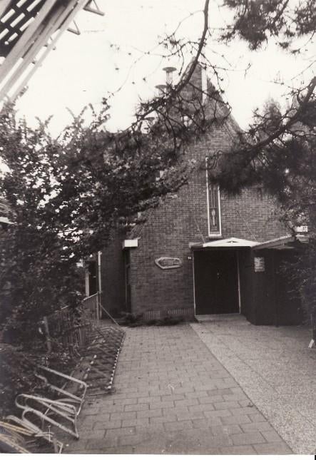 Koog -Zaandijk foto De Vergadering / kerkgebouw (?), Verzamelen, Foto's en Prenten, Verzenden, Foto, Nieuw, 1940 tot 1960