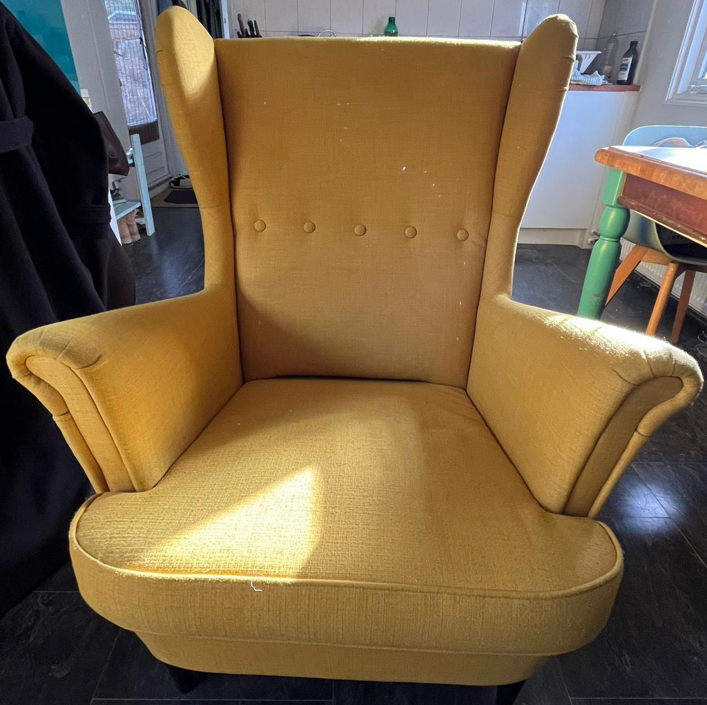 Gele Ikea stoel, Ophalen, Zo goed als nieuw, Overige kleuren, Eén