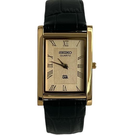 Gezocht: Seiko Tank rechthoekig herenhorloge, Sieraden, Tassen en Uiterlijk, Horloges | Heren, Ophalen, Polshorloge, Zo goed als nieuw
