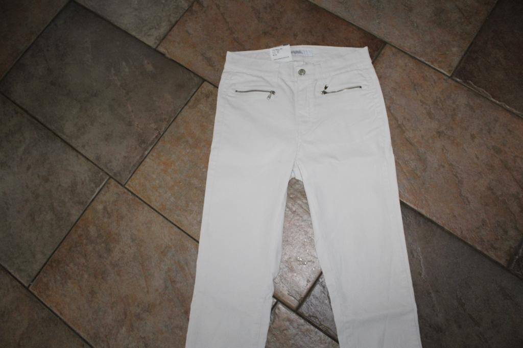 Angels Malu rv 779 beige stretch jeans mt 36/S KOOPJE, Overige kleuren, Verzenden, ., Nieuw