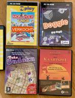 PC CD-rom gezelschapsspellen Boggle Sudoku en Kolonisten