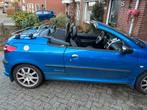 Peugeot 206 2.0 16V CC 2001 Blauw, 136 pk, Zwart, 4 cilinders, Cabriolet