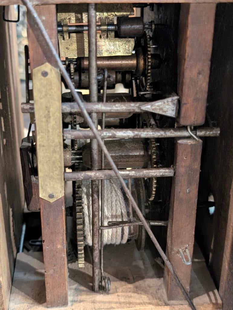 Antieke 8 daagse schwartzWalter klok. €40., Antiek en Kunst, Antiek | Klokken, Ophalen