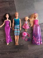 3 barbies, 1 ken, kleding en schoenen., Ophalen of Verzenden, Barbie