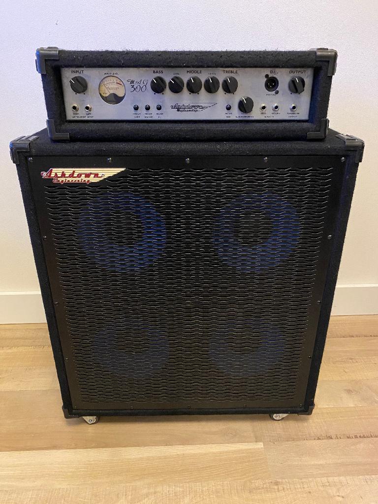 Ashdown bascabinet + top, Muziek en Instrumenten, Versterkers | Bas en Gitaar, Ophalen, Zo goed als nieuw, Basgitaar, 100 watt of meer
