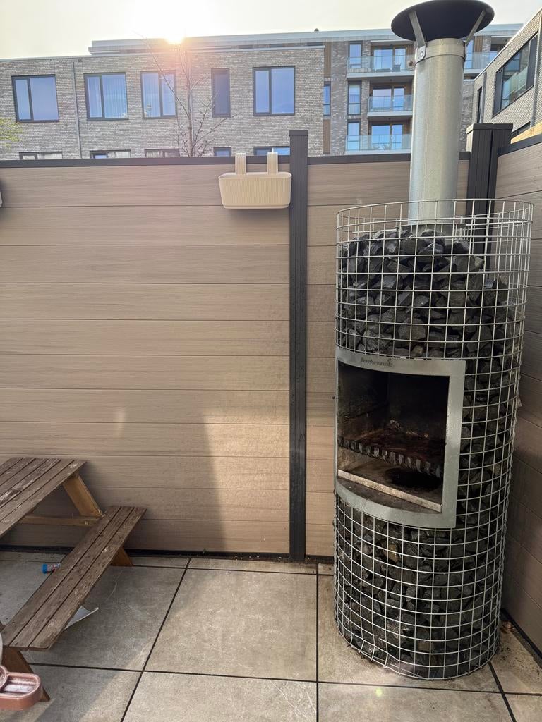 Buiten BBQ / Sfeerhaard - Gezelligheid voor uw tuin, Ophalen, Gebruikt