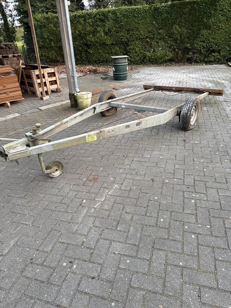 Aanhangwagen onderstel - Ideaal voor projecten, Auto diversen, Aanhangers en Bagagewagens, Ophalen of Verzenden, Gebruikt