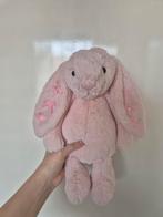Custom Jellycat Bashful Blush Bunny Medium - Nieuw, Ophalen of Verzenden, Nieuw, Konijn