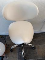 Witte Behandelstoel - Zo goed als nieuw, Kunststof, Wit, Ophalen of Verzenden, Zo goed als nieuw