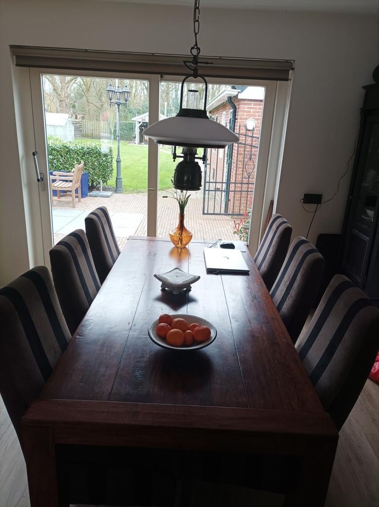 Eetkamertafel van Henders en Hazel, Ophalen, Rechthoekig, 150 tot 200 cm, 50 tot 100 cm