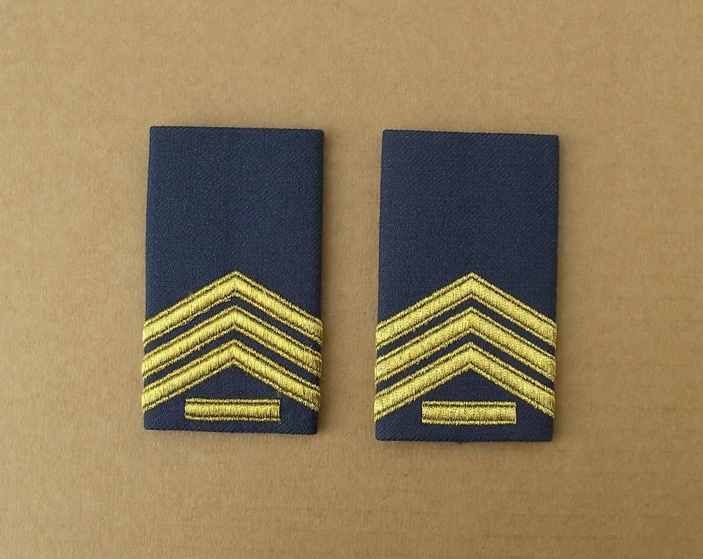 Klu rangen CT  -  Sergeant.1, Ophalen of Verzenden, Luchtmacht, Nederland, Embleem of Badge