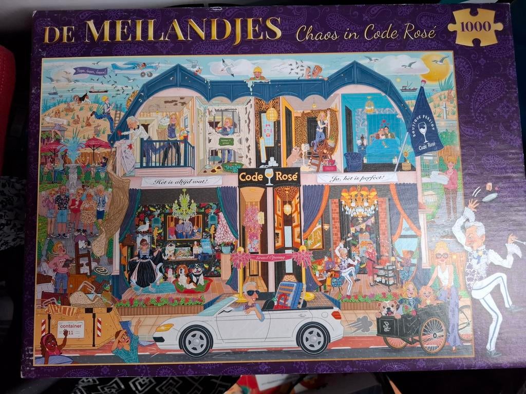 Puzzel van de meilandjes, Eén persoon