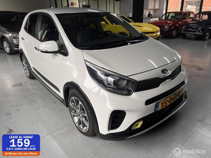 Kia Picanto 1.0 T-GDI GT-Line Camera Navigatie, Auto's, Kia, Bedrijf, Te koop, Picanto, ABS, Achteruitrijcamera, Airbags, Airconditioning