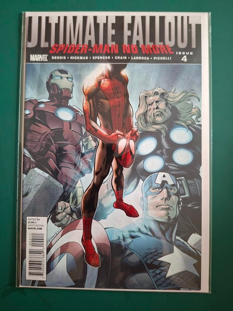 ULTIMATE FALLOUT #4. 1st MILES MORALES. 2011., Eén comic, Ophalen of Verzenden, Zo goed als nieuw, Amerika