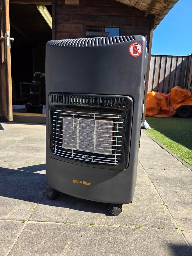 Sun Heat Gaskachel - Mobiele Verwarming, Huis en Inrichting, Kachels, Gebruikt, Gas, Ophalen of Verzenden, Vrijstaand
