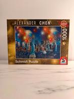 Puzzel Vuurwerk bij het Vrijheidsbeeld, 1000 stukjes, Ophalen of Verzenden, 500 t/m 1500 stukjes, Nieuw