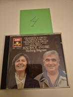 Maurice André & Hedwig Bilgram - Trompete & Orgel CD, Ophalen of Verzenden, Barok, Gebruikt, Orkest of Ballet