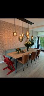 Masterlight Lett Rib Hanglamp, Ophalen, Zo goed als nieuw, Glas, 75 cm of meer