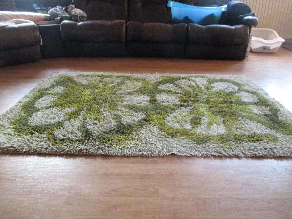 Desso vloerkleed 125 x 180 cm vintage design jaren 70 retro, Huis en Inrichting, Gebruikt, Desso, ?, 150 tot 200 cm