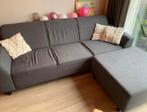 GRATIS Grijze hoekbank - Deze week op te halen, Ophalen, Gebruikt, Driepersoons, 75 tot 100 cm