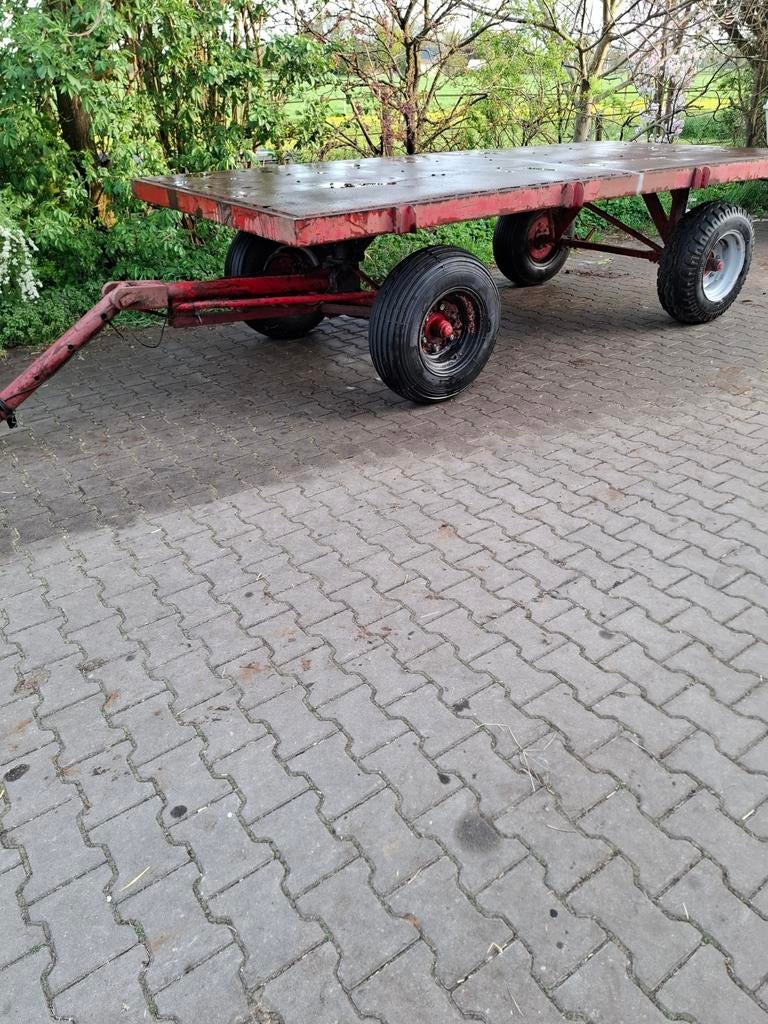Platte wagen, Zakelijke goederen, Agrarisch | Werktuigen, Ophalen, Transport