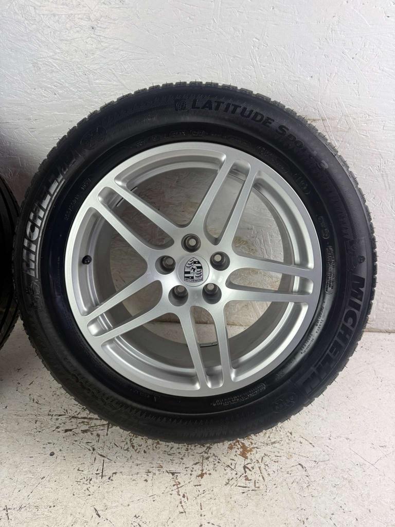 Originele Porsche Macan S Turbo velgen 18" 5x112 golf breeds, Niet ingevuld, 18 inch, Gebruikt, 255 mm