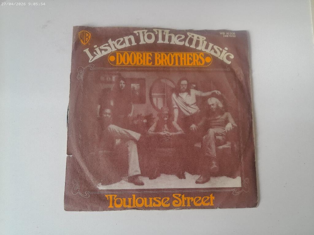 Doobie Brothers - Listen to the music / Toulouse Street, Gebruikt, Fotohoes, 7 inch, Single