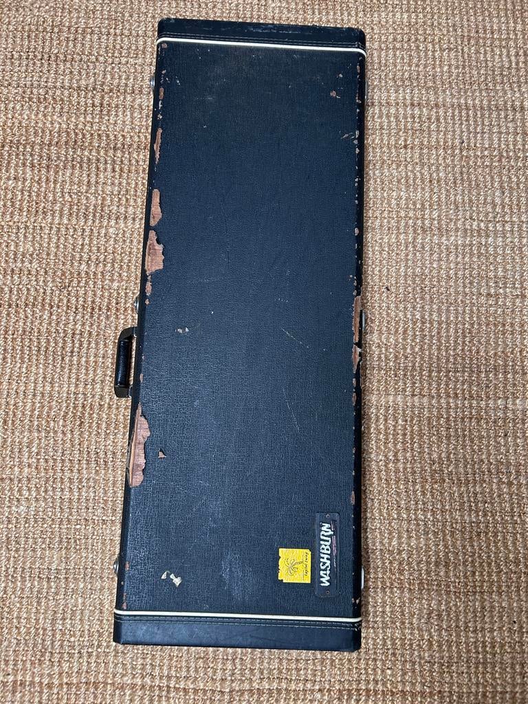 Vintage Washburn gitaarkoffer electrische gitaar, Muziek en Instrumenten, Behuizingen en Koffers, Ophalen, Gebruikt, Elektrische gitaar