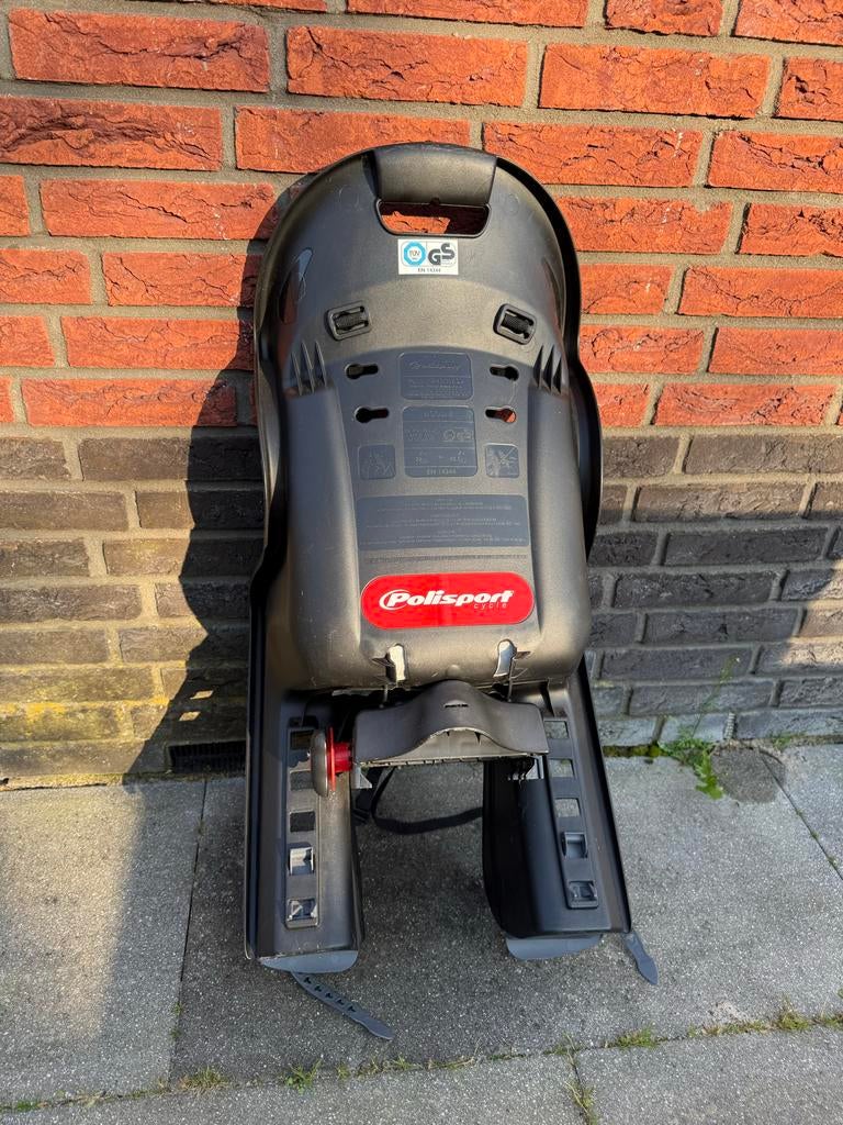 Polisport Boodie Fietsstoeltje Achterop - Max 22kg, Fietsen en Brommers, Fietsaccessoires | Fietsstoeltjes, Ophalen, Achterzitje