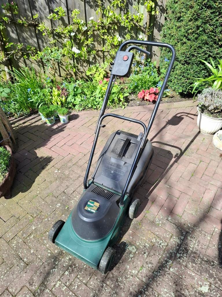 Elektrische grasmaaier, Ophalen, Gebruikt