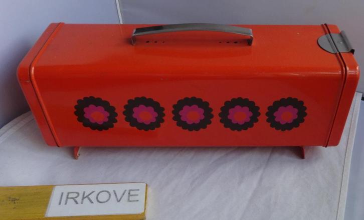 BRABANTIA RETRO KOEKDOOS * Oranje *, Verzamelen, Retro, Huis en Inrichting, Verzenden