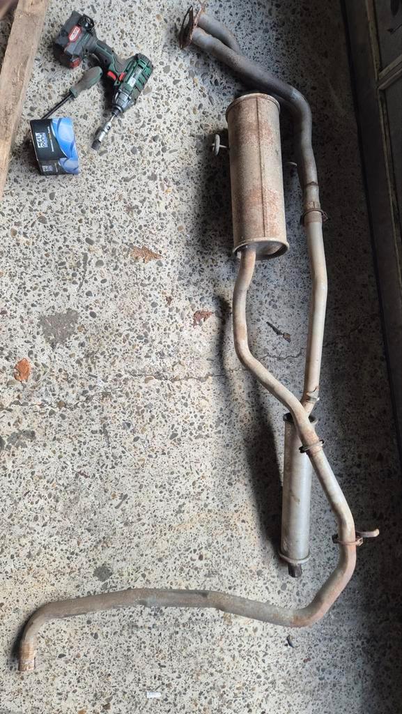 Bertone ritmo cabrio uitlaatsysteem met spruitstuk, Auto-onderdelen, Uitlaatsystemen, Nieuw, Ophalen