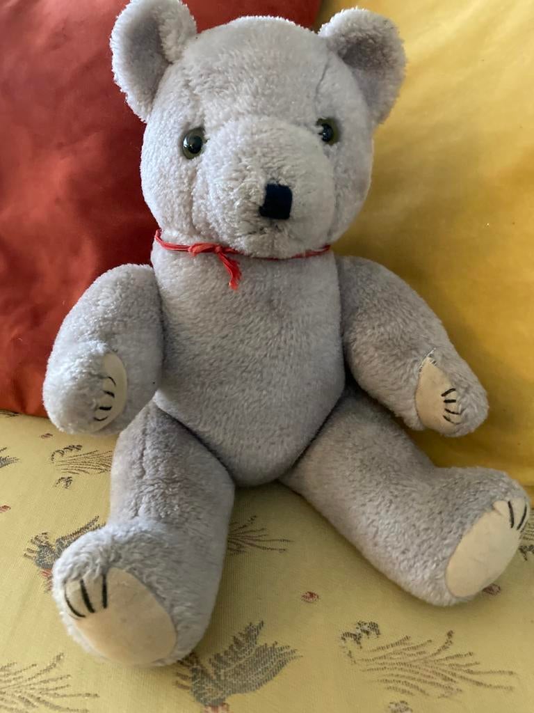 Oude Teddybeer., Verzamelen, Beren en Cherished Teddies, Ophalen of Verzenden, Zo goed als nieuw, Stoffen beer, Overige merken