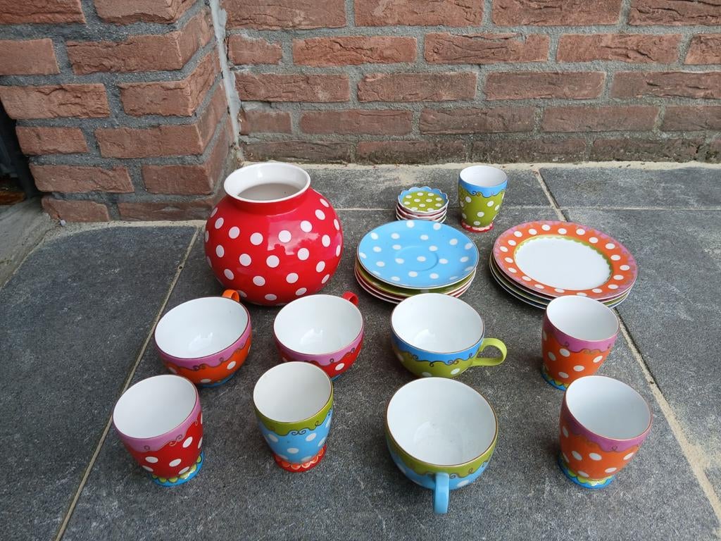 Oilily servies, Ophalen, Zo goed als nieuw, Overige stijlen